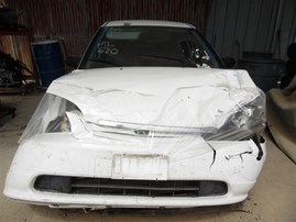 2002 Honda Civic LX White Sedan 1.7L AT #A24926